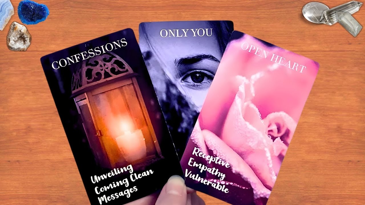 CONFESSION TIME!!! SOMEONE LOVES YOU MORE THAN THEY LET ON... 💕 (LOVE TAROT READING) 💖