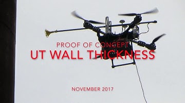 200 F Chemical Refinery "Stack" Ultrasonic Wall Thickness Measurement