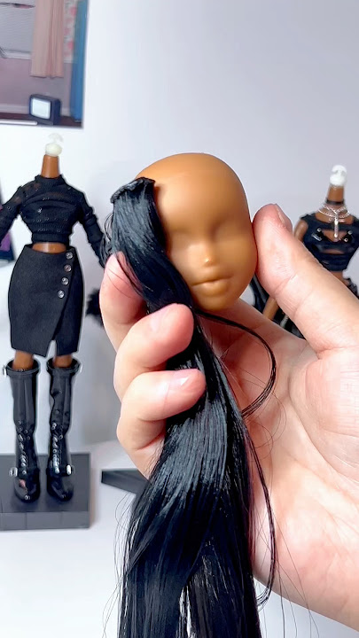 Aaliyah Bratz Doll Repaint ❤️ #aaliyah #bratz #shorts