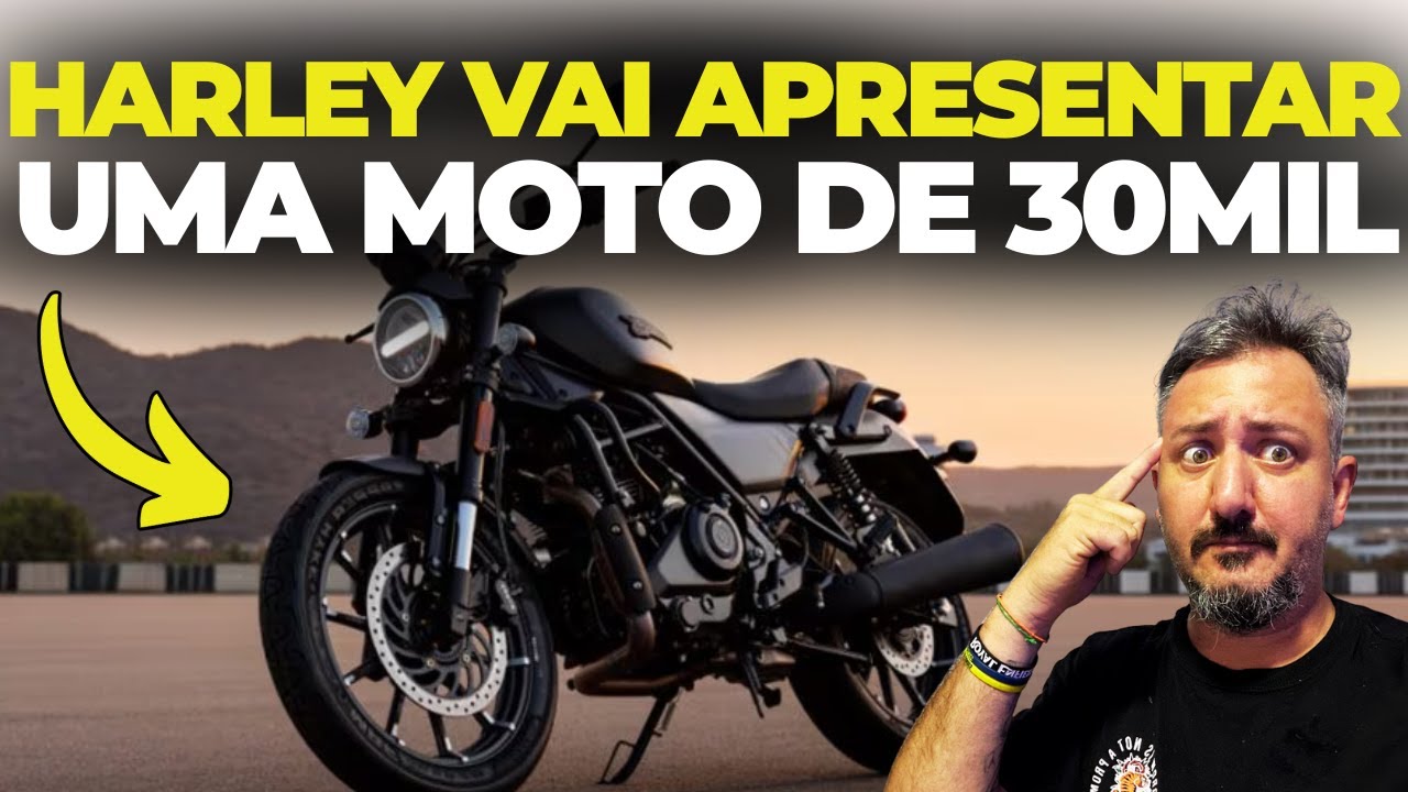 Nova CEO e NOVAS motos. Harley vai APRESENTAR moto de 30 mil em BREVE