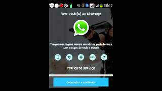 Como baixar e instalar o whatsapp transparente