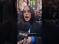 "I'm not performing, I'm literally just taking it all in." 🥹 #BillieEilish reveals the one moment fr