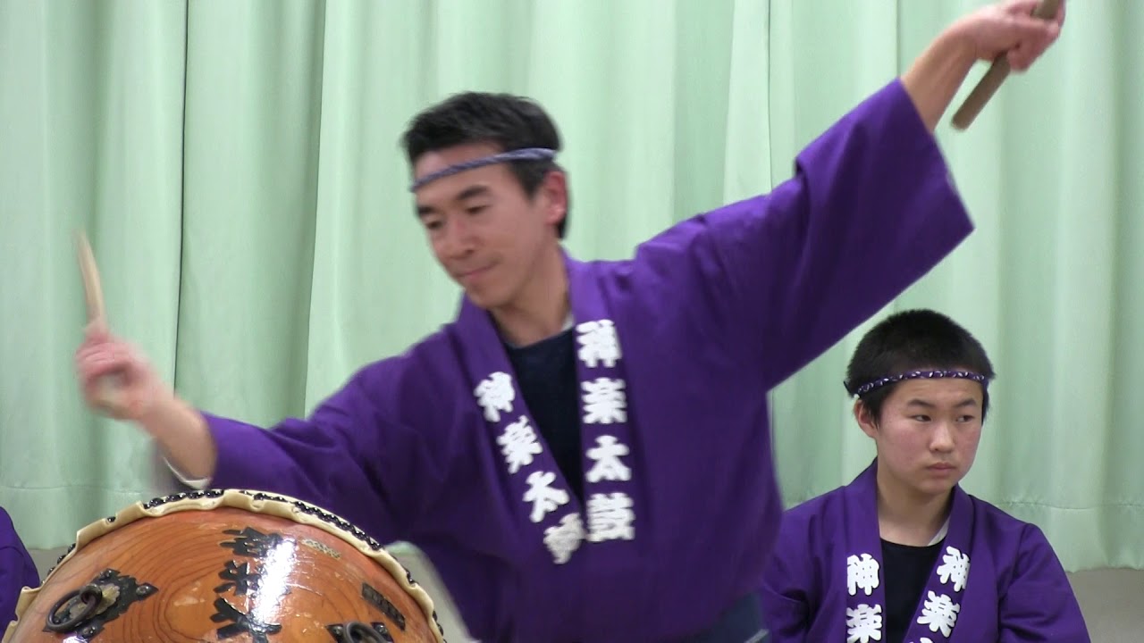 幸せほたるが飛んでいく」千葉神楽太鼓（2020.2.16-2） - YouTube