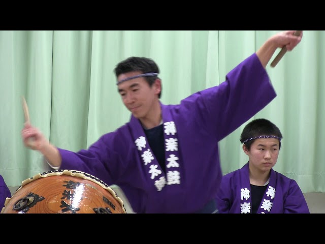 幸せほたるが飛んでいく」千葉神楽太鼓（2020.2.16-2） - YouTube