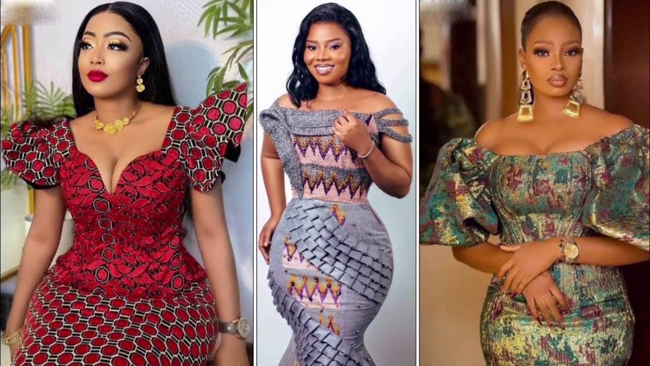 Trending Ankara Gowns for Gorgeous Ladies with Curvy Shape | Fashion Inspiration 2024