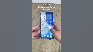Ios 26 First Look on Iphone 15 Plus #shotoniphone
