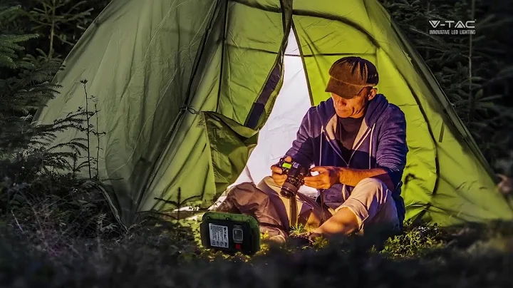 V-TAC Rechargeable Floodlight Samsung Chip