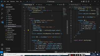 weather app from open weather api reactjs