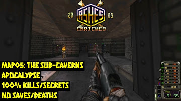 Ashes 2063 | Apocalypse, 100% | MAP05: The Sub-Caverns