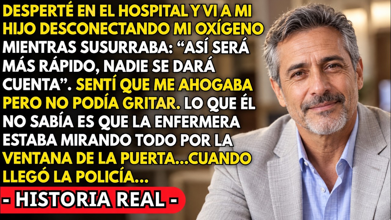 A las tres y diez de la madrugada desperté en la unidad de cuidados intensivos y lo primero que sentí fue que el aire no llegaba a mis pulmones. Abrí los ojos entre la neblina de la anestesia y vi...