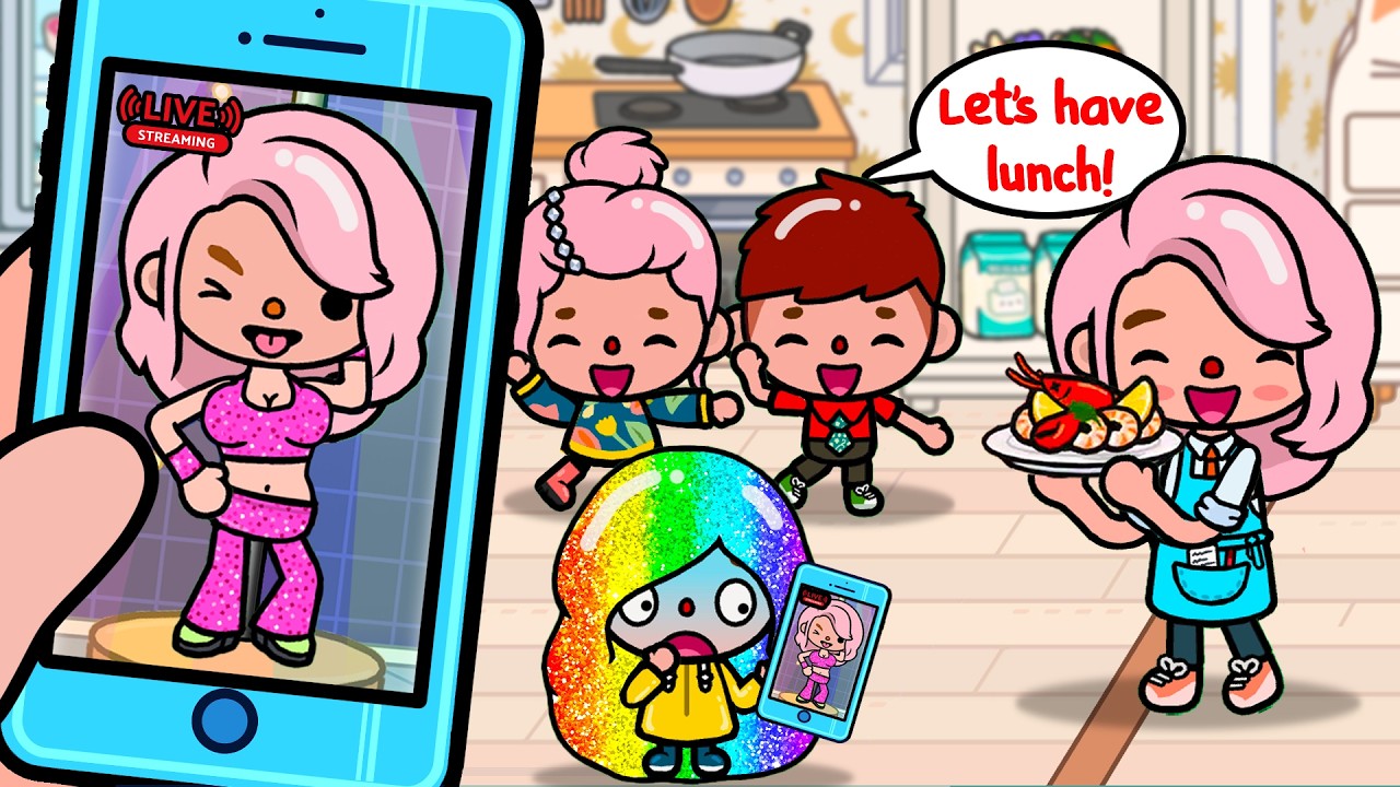 My Mom Is A Famous Dancer On TikTok | Toca Boca Life Story | Toca Boca