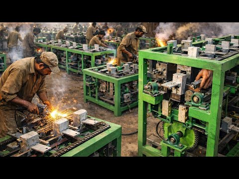 Pakistani Workshop Makes Juice Punch Machine From Scratch | Amazing Handmade Process