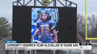 Family remembers 6-year-old killed, 10 years later