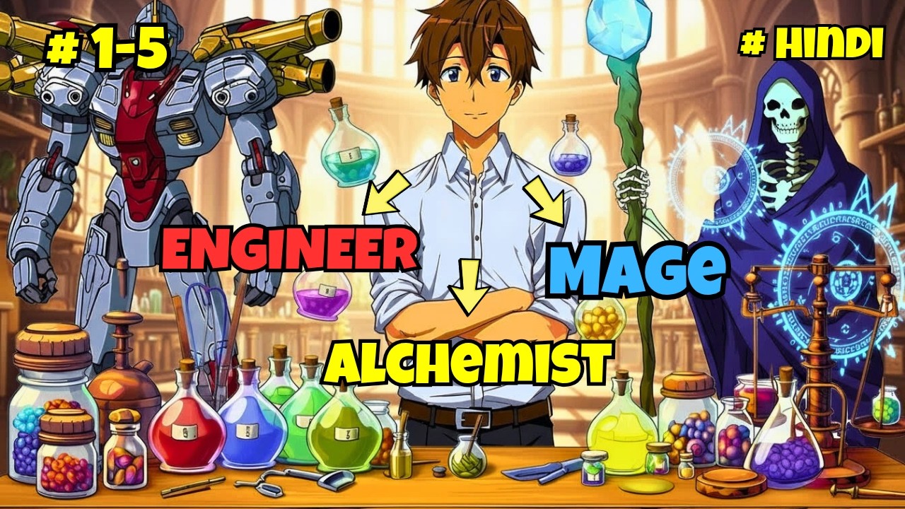 ( 𝙃𝙄𝙉𝘿𝙄 ) The Weakest Mage Survives Alone in Apocalypse ⚡🔥 | Manhwa Recap | The Lone Spellcaster 