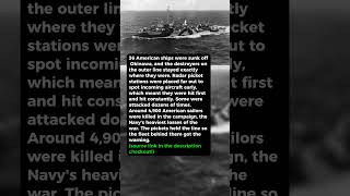 36 Ships Were Sunk and the Picket Line Kept Standing #short #history #ww2