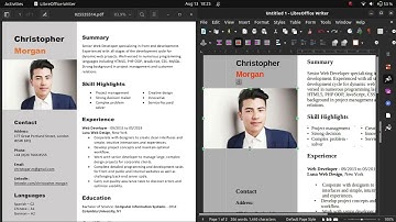 Resume/CV Building by LibreOffice Writer on Ubuntu(Linux)