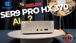 64GB RAM in a Mini PC! Beelink SER9 Pro HX 370 Gaming, AI & Noise Test!