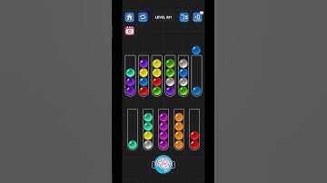 Lv 331 Ball Sort Puzzle - Color Game / 顏色分類遊戲 / ボールソーティングパズル (Guru Game)  #ballsortpuzzle