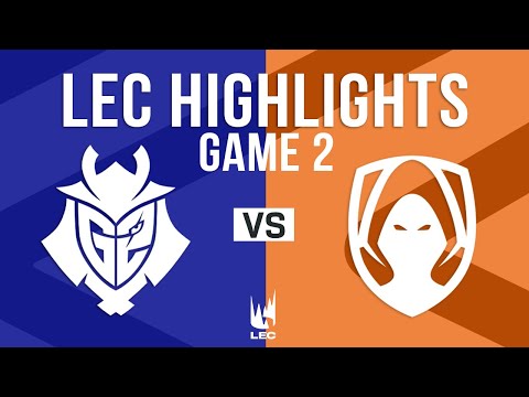 G2 vs TH Game 2 Highlights | LEC 2025 Spring Week 2 Day 1 | G2 Esports vs Team Heretics G2