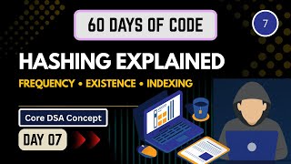Day 07 | Hashing Explained | Frequency Array, Character Hashing, Maps & Sets