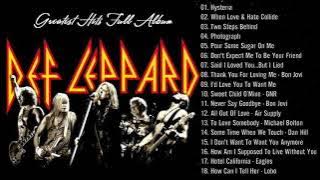 Def Leppard Full Album | Def Leppard Greatest Hits | Best Slow Rock All Time