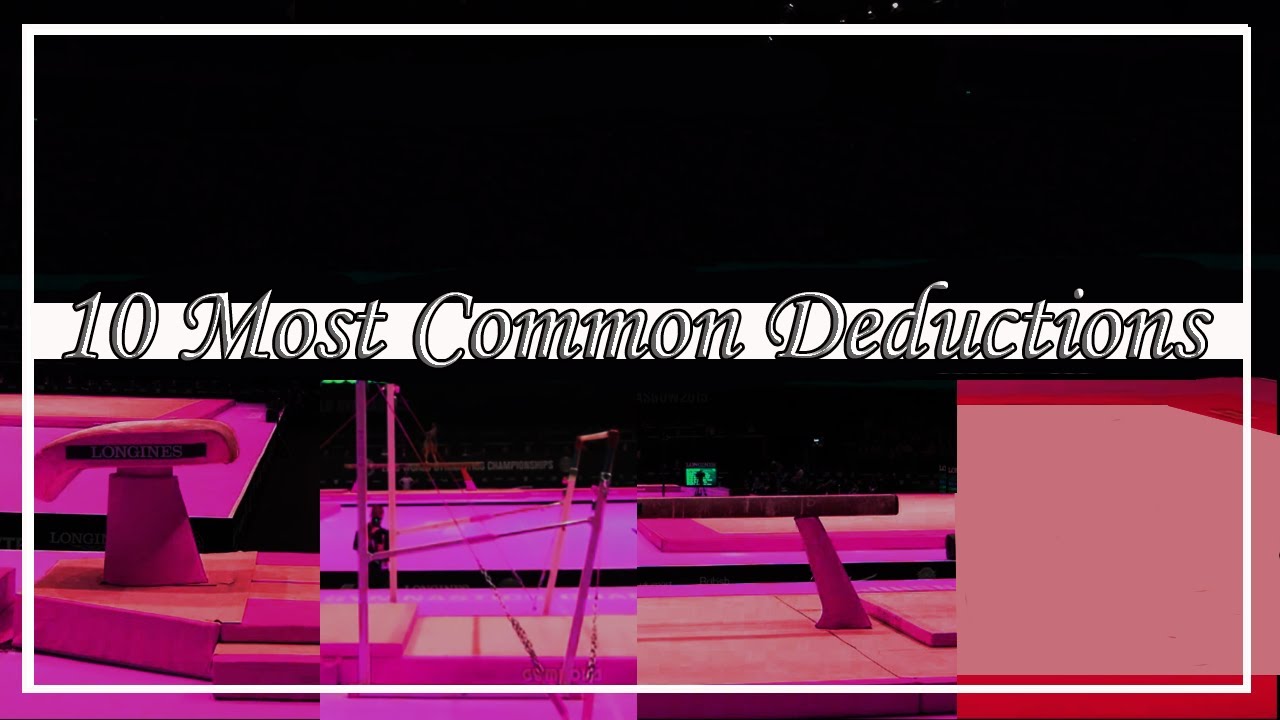 10 Common Deductions in Gymnastics YouTube