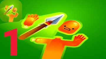 Spear Cuts 3D - Video game All levels - Part 1 - Levels 1 - 6 - New video Android, iOS
