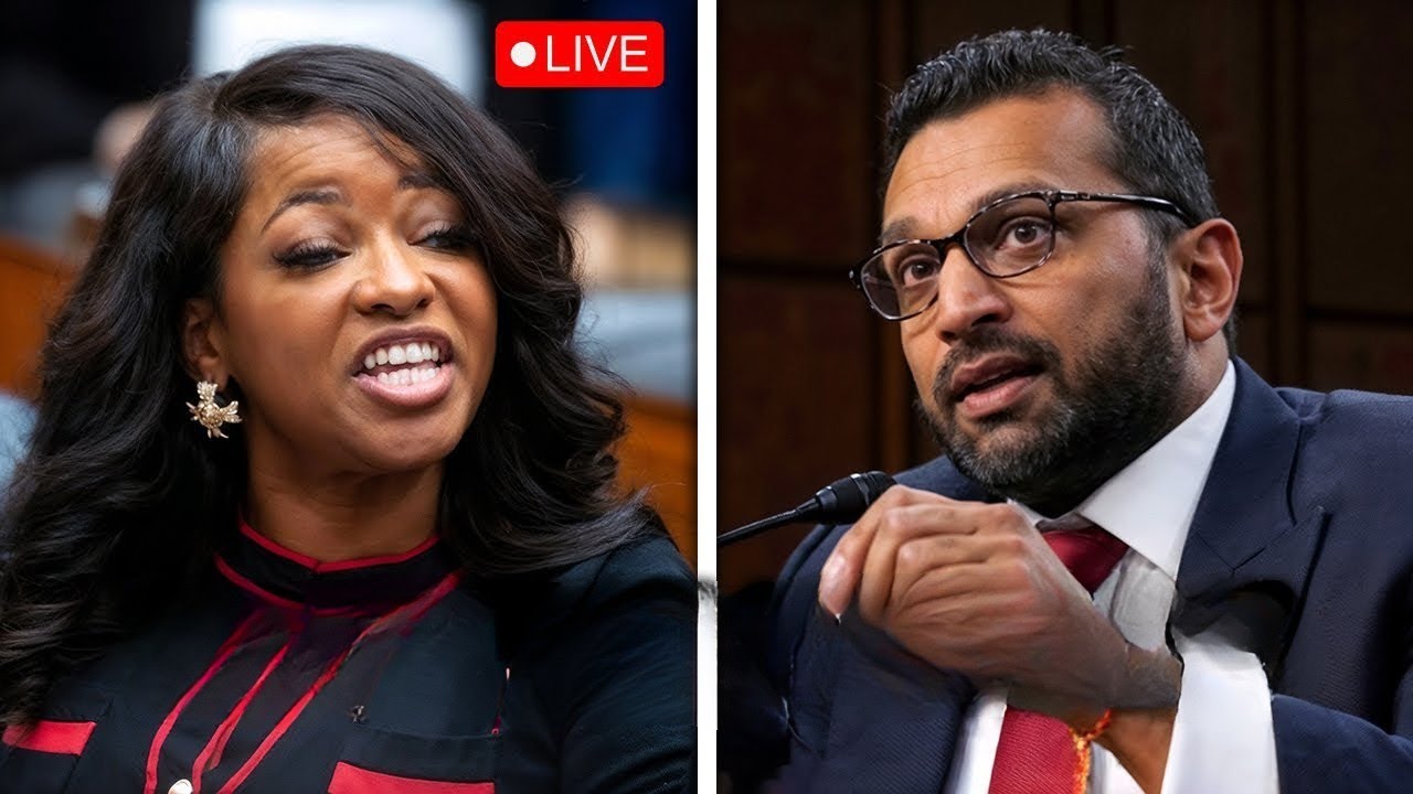 KASH PATEL GOES NUTS AFTER JASMINE CROCKETT EXPOSED THIS LIVE ON AIR