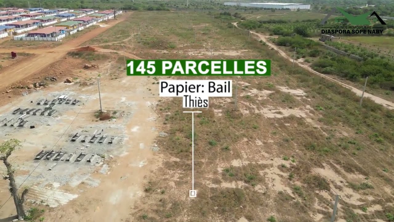 📢 Investissez dans votre avenir immobilier🏡 ! Des parcelles à vendre à Thiès (Sénégal)