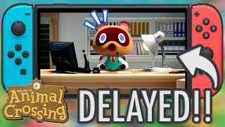 Animal Crossing Switch DELAYED TO 2020