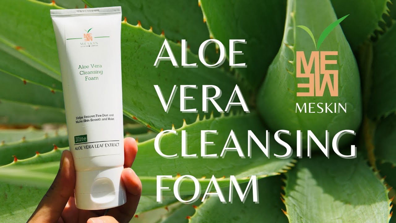 Aloe Vera Cleansing Foam | MESKIN