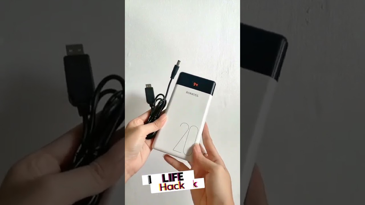 The ultimate power bank hack for all your devices(Purchase link in description and comments)