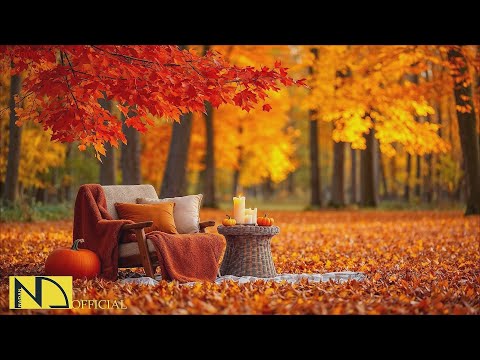 Soothing Autumn Music 🍁 Beautiful Relaxing Music For Stress & Anxiety Relief, Calm Nervous, Relax