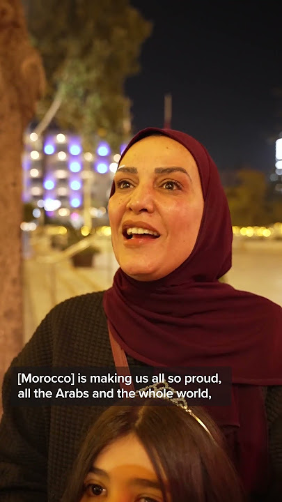 Why Palestinians are such big supporters of Morocco’s football team #shorts