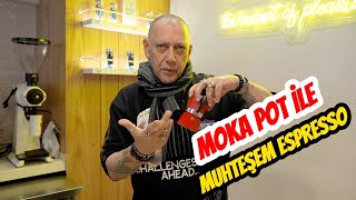 Sam Çeviköz'den Moka Pot'ta muhteşem espresso tarifi