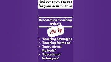 Library How To: Search Tips