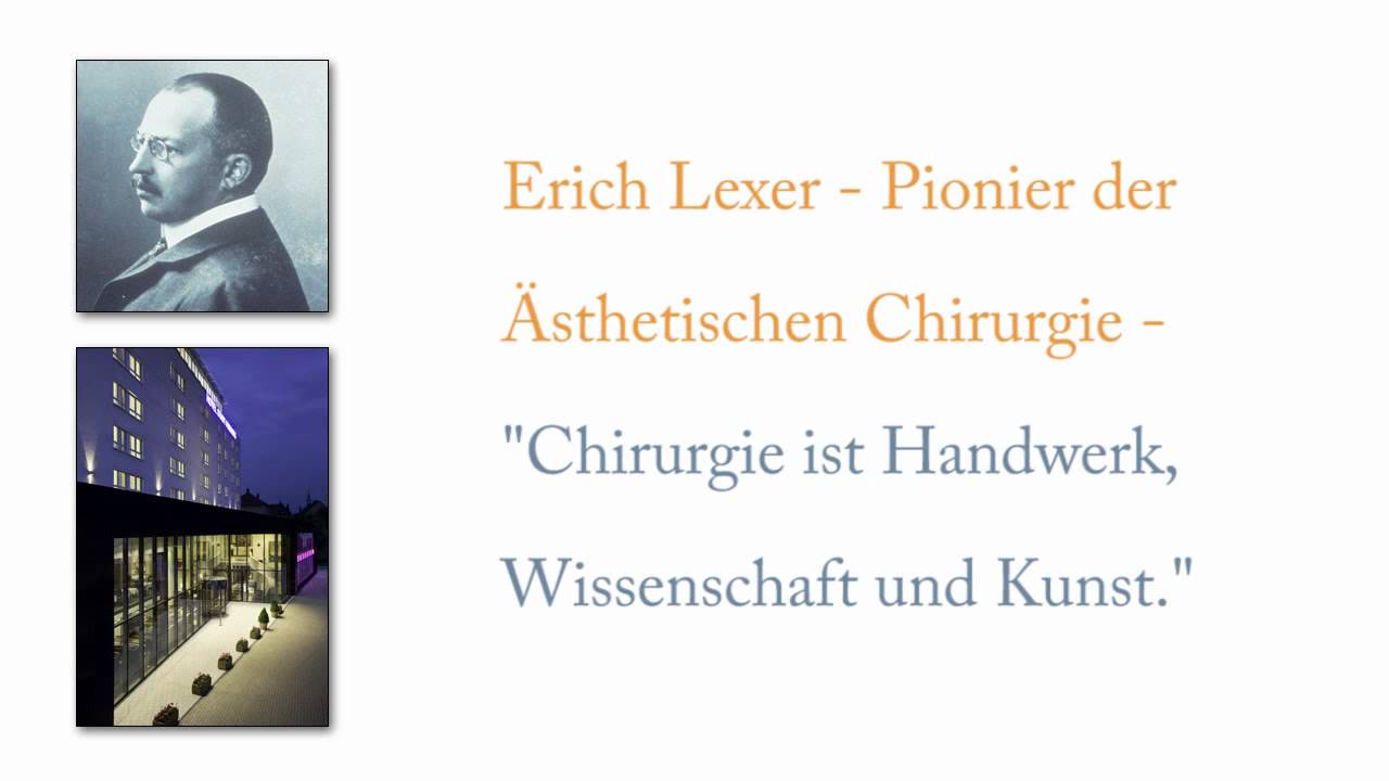 Freiburger Klinik Fur Asthetisch Plastische Chirurgie Erich Lexer Klinik Youtube