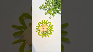 Easy Leaf DIY for Festival Decoration 🪔Banana Leaf Decor #shorts #music