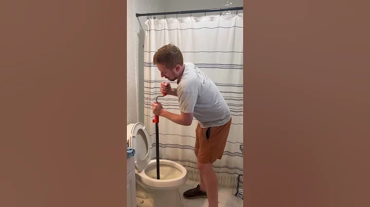 Plunger can’t fix it? Use The Toilet Auger #Toilet #ToiletAuger Clogged #diy #howto #plunger #auger