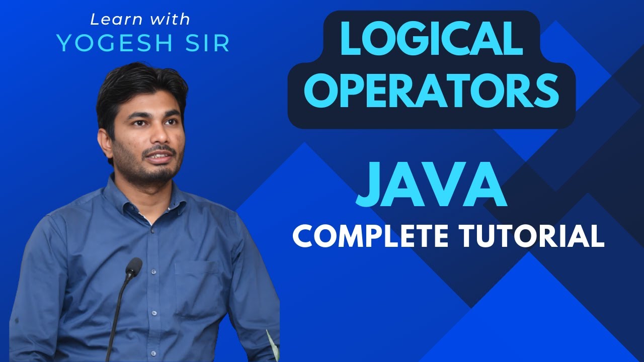 #6 Logical operators in JAVA - YouTube