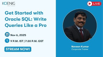 Get Started with Oracle SQL: Write Queries Like a Pro