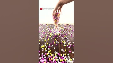 Hypnotic reverse beads ASMR calming visuals #asmr #relaxingvideos #satisfying