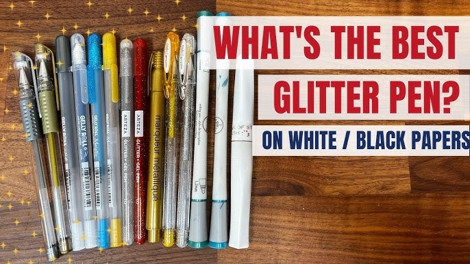 Make Writing Sparkle With Glitter Pens 