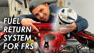 Changing FRS fuel system to a Return Fuel System!!!