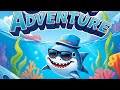 Shark adventure 🦈#animation#cartoon#kidsrhymes#kidseducation#shark#kidsvideo#funny#animal#kidssongs