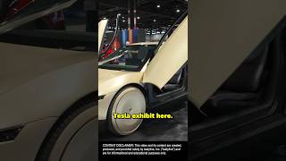 Checking Out Tesla's Robotaxi at Chicago Auto Show