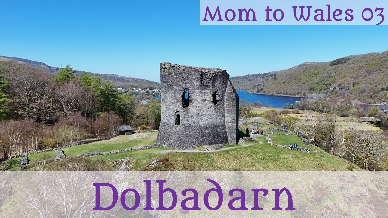 Castell Dolbadarn: 03 Taking Mom to Wales