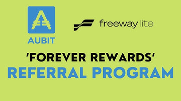 AuBit Freeway Referral Program - Learn how it works | Best crypto staking rewards platform 2022