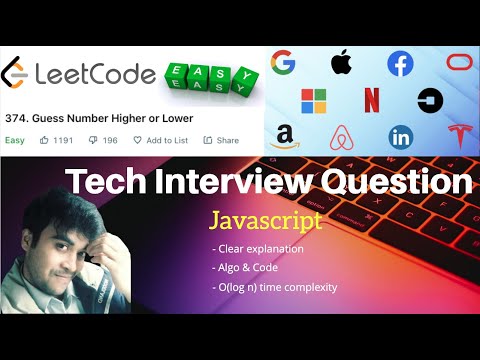 5. Guess Number Higher or Lower - Leetcode 374 Javascript solution