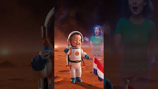 🚀 Space Explorer Epic 🚀👶 | Astronaut Toddler Lands Rocket Potty on Mars &amp; Zero-G Dance!  #shortsfeed